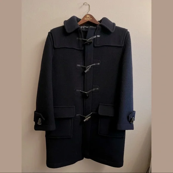 Burberry | Jackets & Coats | Burberry Navy Blue Duffle Coat